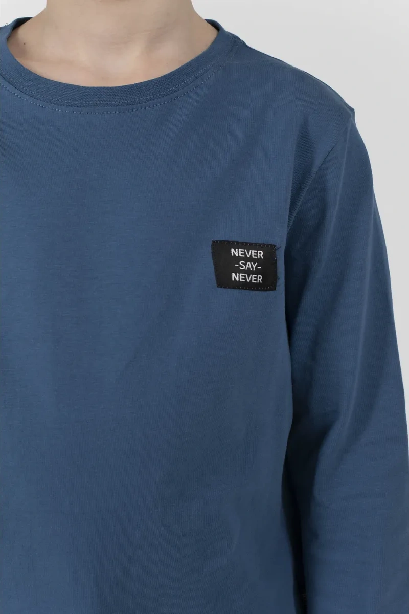 Bonito Kids Çocuk Pamuklu Uzun Kollu Tişört 397278077 Kot Pantolon