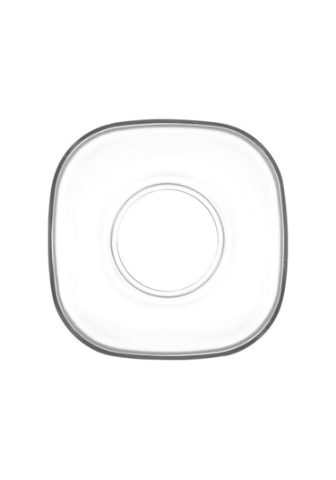 Zen 6 Parça Çay Tabağı Beyaz