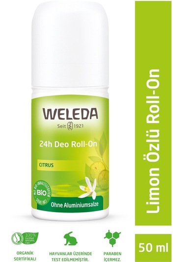 Weleda Citrus Limon Özlü Roll-On Deodorant 50 ML