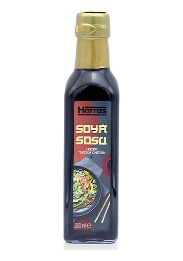 Soya Sosu Cam Şişe 250ml X 4 Adet