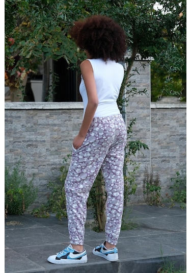 Akbeniz Kadın Welsoft Polar Tek Alt Pijama 210062 - M Mor