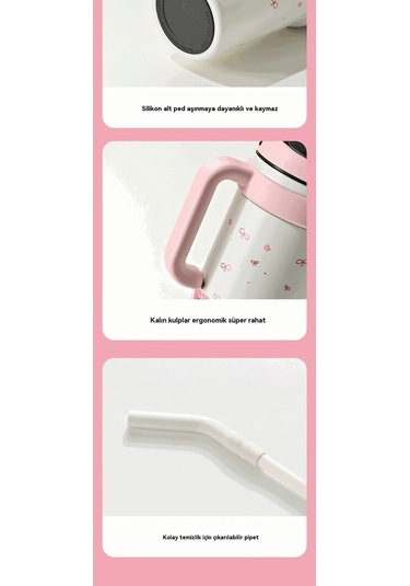 Pazly Yavru Termos Saman Mavi Mavi Mac Kedi Jian Fincan Fan Büyük Ls Mavi