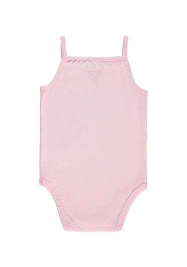 Civil Baby Kız Bebek Çıtçıtlı Badi 3-9 Ay Pembe 14587140513Y-4 Pembe