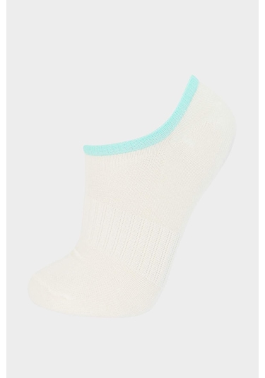 DeFacto Kız Çocuk 5'li Pamuklu Patik Çorap E6050A8NSKR1