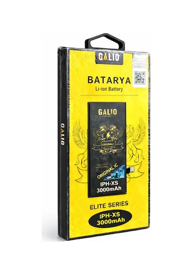 Galıo Elite Series Apple Uyumlu iPhone Xs  Batarya 3000mah Li-ıon  Ic