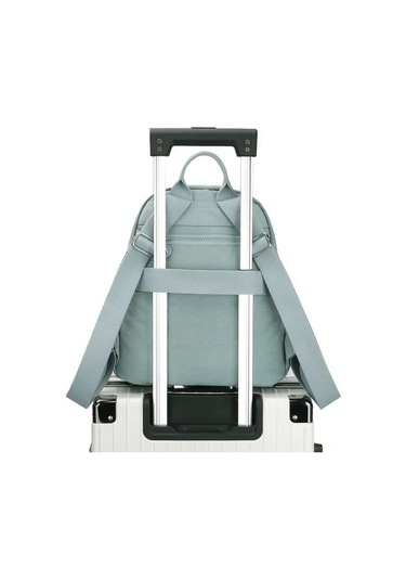 Geeksen Geniş Hacimli Çok Fonksiyonlu Nilon Sırt Çantası - Gri, Ayarlanabilir Askılar, Günlük Seyahat Ve Hafif Yük İçin Tek/çift Sırt/el Tutusu Gri