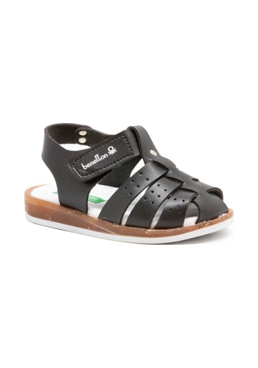 United Colors Of Benetton Bnt 24y 1204 B Siyah Çocuk Erkek Çocuk Ayakkabı Erkek Çocuk Sandalet Siyah