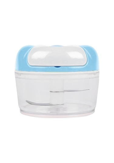 Dancemonkey Cbtx Mini Ev Manuel Sarımsak Ezici, Boyut: Küçük Mavi, Küçük Mavi Tasarım Mavi