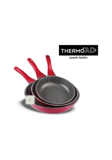 THERMOAD Granit 3'lü Tava Seti Elma Şekeri