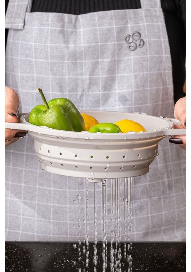 Emsan Soft Katlanabilir Küçük Süzgeç Gri