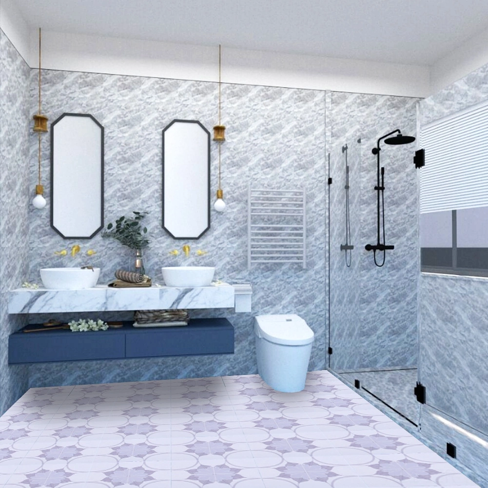 Geeroyoo Pvc Duvar Stickerları - 10x10 Cm 10 Adet Set, Su Geçirmez, Preventif, Dekoratif - Mutfak, Banyo, Salon Uygun Diğer