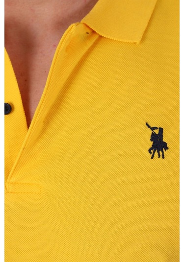 T8561 Dewberry Erkek Tshırt-sarı Sarı