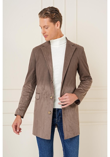 Efor Ka 088 Slim Fit Vizon Spor Kaban VIZON