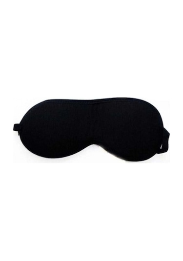 2 Adet Uyku Göz Bandı Uyumak İçin Göz Bantı Uyku Bandı Siyah