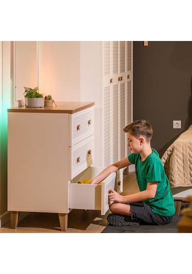 Meltem Kids Vera Genç Odası Çekmeceli Şifonyer