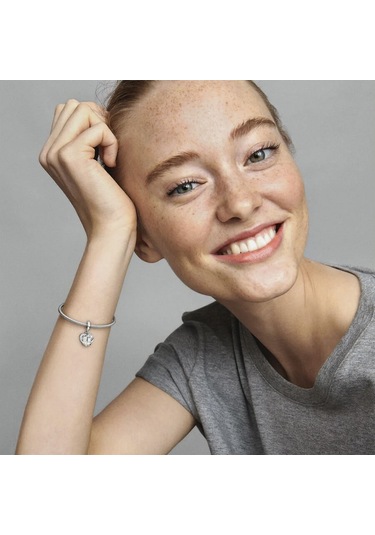 Nur Silver Kediler Ve Kalpler Gümüş Sallantılı Charm Nur-ch00009 Çok Renkli