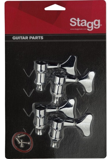 Stagg Bas Gitar İçin Üst Kalite 4x1 Burgu Takımı Kg443cr