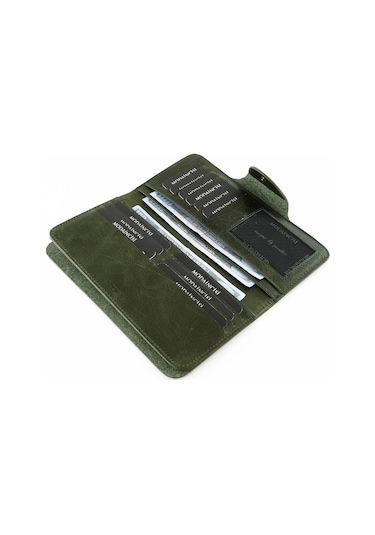 Modica Amando - Hakiki Deri Business Cüzdan