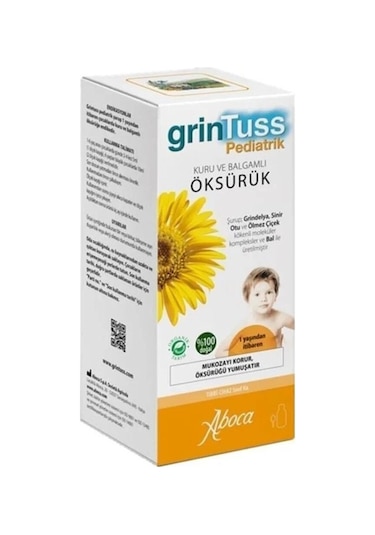Grintuss Yetişkin Şurup 128 G + Pediatrik Şurup 128 G