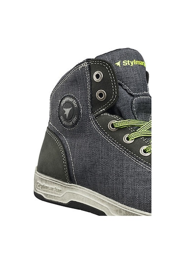 Stylmartin Kansas Wp Sneakers Motosiklet Botu Kısa Mavi