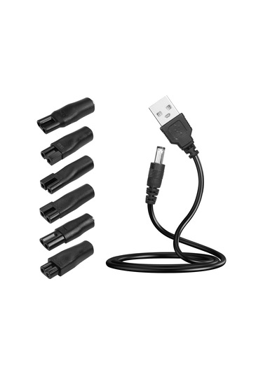 Mh-5v 6 Adet, 1 M Usb Şarj Cihazı Elektrikli Tıraş Makineleri Ve Jiletler İçin