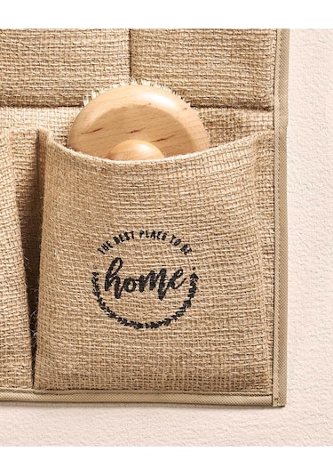 Ocean Home Textile 2 Katlı Home Jüt Duvar Tipi Düzenleyici 35 x 45 cm