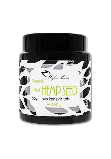 Ayhan Ercan Organik Hulled Hemp Seed Soyulmuş Kenevir Tohumu  150 G