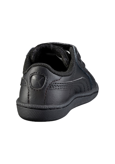 Puma Smash Leather V Çocuk Ayakkabı 361591 05 Siyah