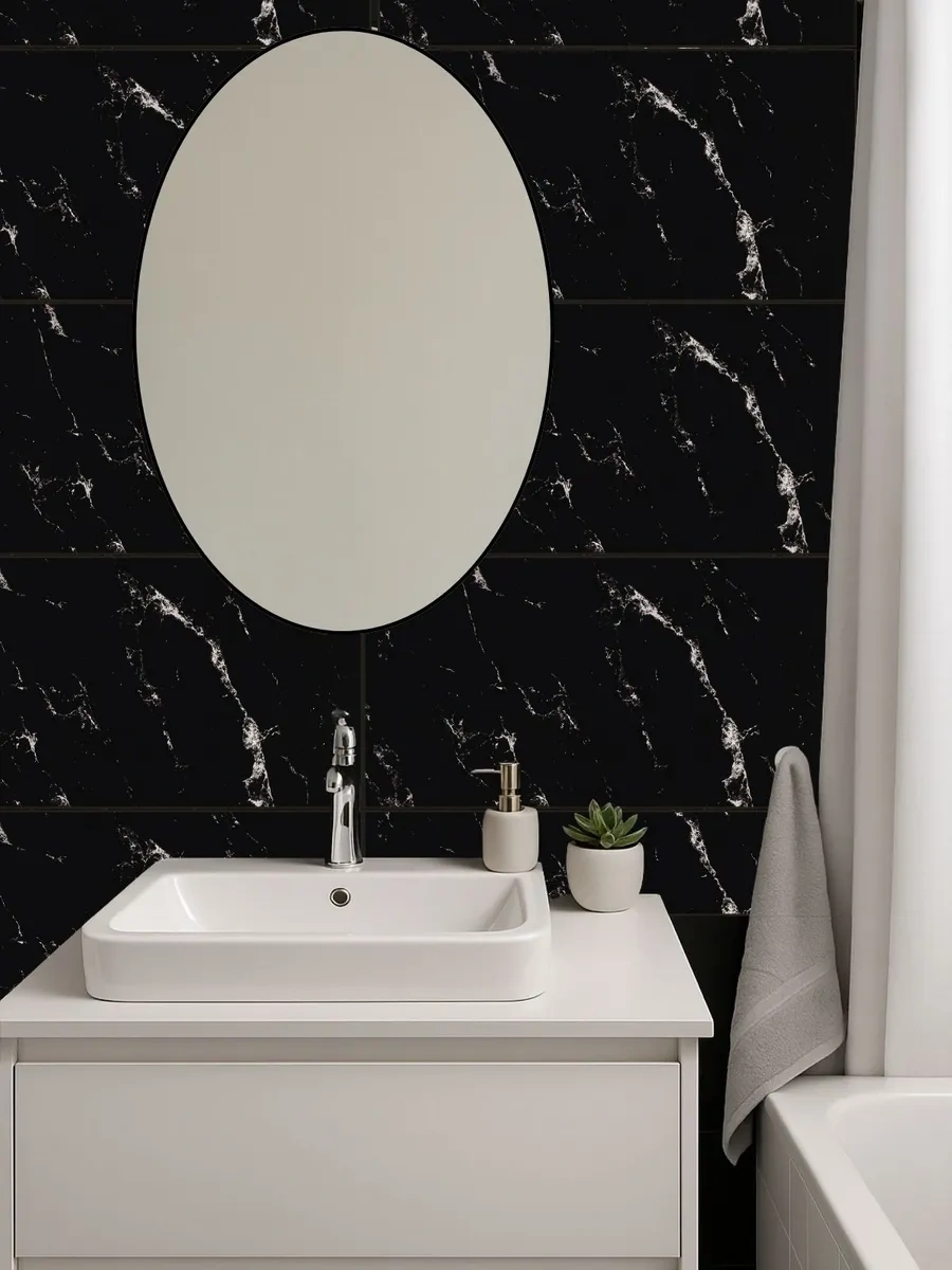 Frays Decor Banyo Ve Mutfak İçin Kendinden Yapışkanlı Duvar Panelleri 175803115