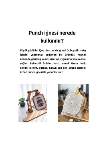 Punch Panç İğnesi Seti