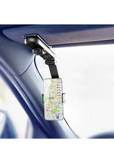 Cbtx Global Py-06 Güneşlik İçin Araç Telefonu Tutacağı Araç Cep Telefonu Standı - Gri