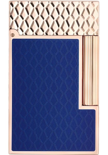 S.t. Dupont Ligne 2 Mavi-gold Puro Çakmağı 16632 - Tr6785