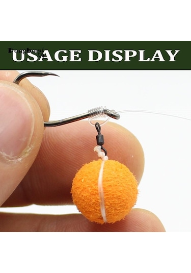 50 M Sazan Balıkçılık Aksesuarları Yem Ipi Sapları Pop Up Boilies Tutucu Chod Saç Ronnie Rig Yöntemi Besleyici Olta Takımı Terminali