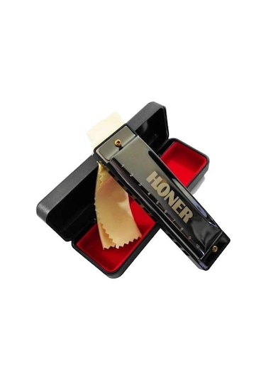 Honer H1005 Özel Kutulu 10c Chromatic Harmonika-10 Delik Mızıka