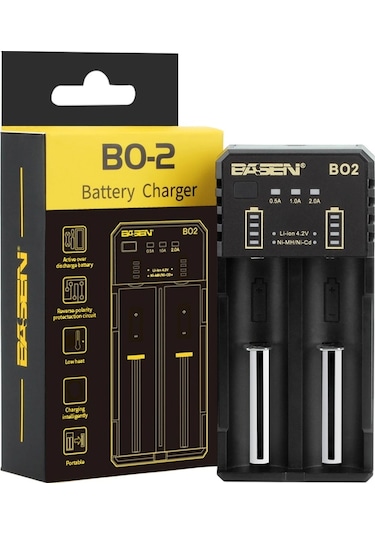 Basen Bo-2 Li-ıon / Ni-cd / Ni-mh Pil Şarj Aleti Tdrtr