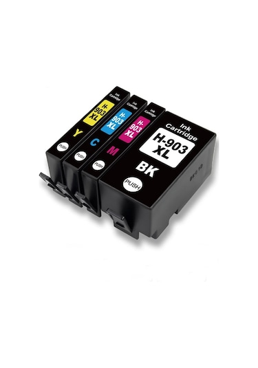 Hp 903xl / Hp Officejet Pro 6950 Yüksek Kapasiteli Uyumlu  Kartuş Seti