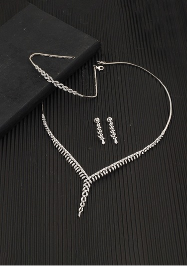 Bilezikci Elizabeth 14 Ayar Beyaz Altın Düğün Seti