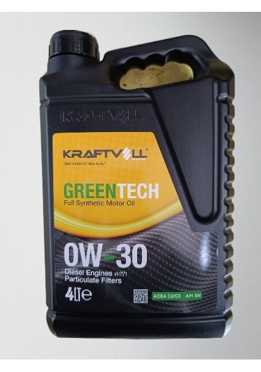 Kraftvoll Greentech 0W-30 Motor Yağı 4 L