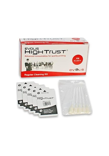 Evolis Zenius Ve Primacy Temizleme Kiti Cleaning Kit Rutin Acl001