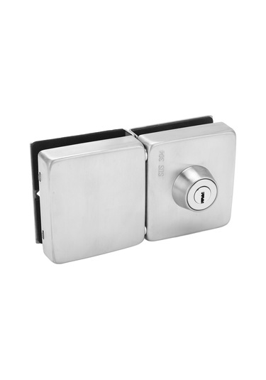 Geeroyoo Stainless Steel Cam Kilit - Perde Cam Kapı İçin Deliksiz Montaj, 10-12mm Kalınlıkta, Dayanıklı Ve Pratik 2 Adet