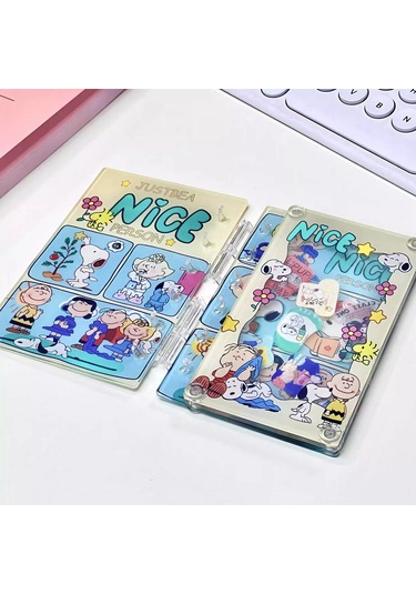 Snoopy Sallamak Akrilik Dizüstü Çıkarılabilir Karikatür Faiz Diy