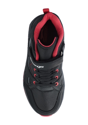 Slazenger  KESHA Çocuk Cırt Cırtlı Siyah  -  Kırmızı Bot