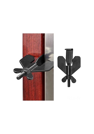 Hangfox 304 Paslanmaz Çelik Taşınabilir Kapı Kilidi - Otel, Ev, Okul İçin Kişisel Güvenlik Ve Çocuk Emniyeti - Araçsız Kurulum, Taşınabilir Tasarım Çok Renkli