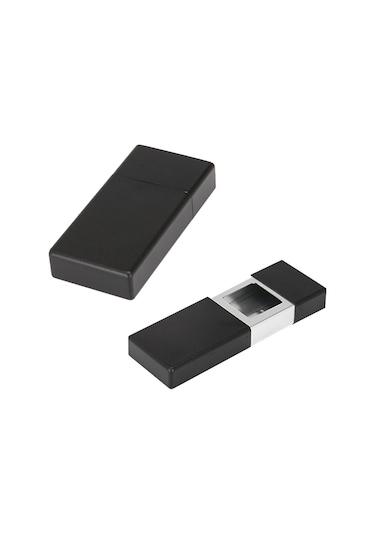 Falconetti Siyah Aliminyum Mini Cep Küllüğü Küllük Rb93Sy