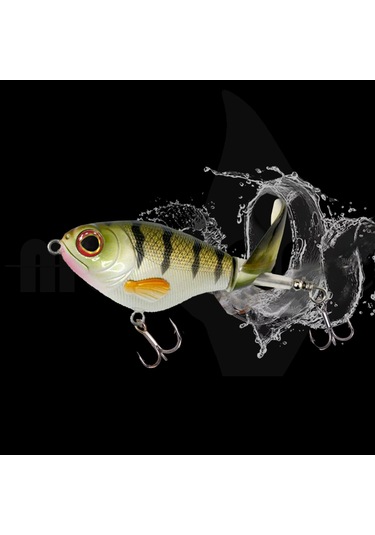 Neevoyu 75mm 17g Üst Su Süngerli Spinner Hard Bait - 6 Renkli Antikorozif İğneli 3d Gözlü Balık Yemi Seti