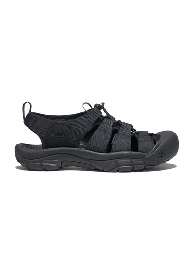 Keen 1022258 Newport H2 Triple Black Erkek Sandalet Siyah