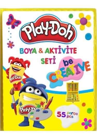 Play-Doh Kırtasiye Seti 55 Parça
