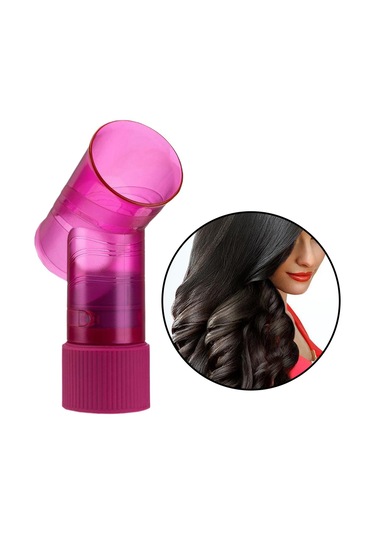 Suntek Saç Fön Makinesi Rüzgar Curl Difüzör Salon Rulo Pembe