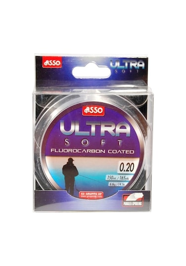 Asso Ultra Soft Fluorocarbon Kaplamalı 150Mt Misina