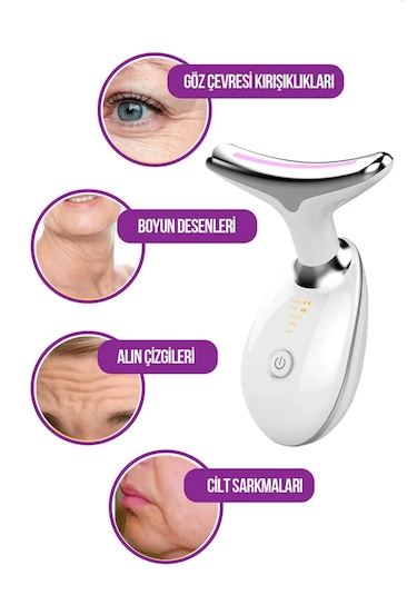 Enshall YZ-01 Boyun Ve Yüz Kırşıklık Giderici 3 Programlı Ems Güzellik Cihazı﻿﻿